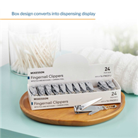 McKesson 16-FNC01J-McKesson Fingernail Clippers, Thumb Squeeze Lever, Nail Clippers (BX)