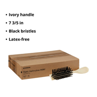 McKesson 16-HB01-McKesson Black Polypropylene Hairbrush, 7.67 Inch, Brushes, Combs & Caps (BX)