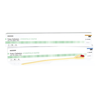 McKesson 16-LFOL512C Hydrophilic-Coated Latex Foley Catheter, Coude Tip, 12 Fr Catheters (EA/1)