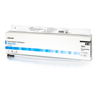 McKesson 16-M1610C-Urethral Catheter McKesson Coude Tip Uncoated PVC 10 Fr 16 in, Intermittent Catheters (BX/30)