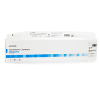 McKesson 16-M1612C-Urethral Catheter McKesson Coude Tip Uncoated PVC 12 Fr 16 in, Intermittent Catheters (CS/300)