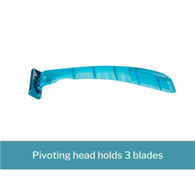 McKesson 16-RZ15 Triple Blade Disposable Razors (CS/500)