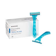 McKesson 16-RZ15 Triple Blade Disposable Razors (CS/500)