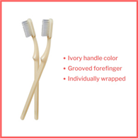 McKesson 16-TB39 Medi-Pak Ivory Medium Toothbrush-1440/Case