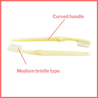 McKesson 16-TB39 Medi-Pak Ivory Medium Toothbrush-1440/Case