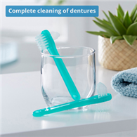 McKesson 16-TBDEN Medi-Pak Denture Brush-144/Box