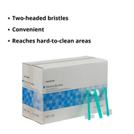 McKesson 16-TBDEN Medi-Pak Denture Brush-144/Box