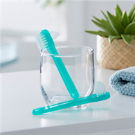 McKesson 16-TBDEN Medi-Pak Denture Brush-144/Box