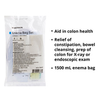 McKesson 16640-McKesson Enema Bag Set, Enema Bags & Kits (CS) - McKesson Enema Bag Set