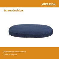 McKesson 170-50002-McKesson Donut Seat Cushion, 16 in., Wheelchair Accessories