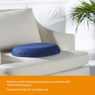 McKesson 170-50002-McKesson Donut Seat Cushion, 16 in., Wheelchair Accessories
