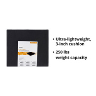 McKesson 170-71002-McKesson Foam Seat Cushion, 18 x 16 x 3 in, Wheelchair Accessories (CS)