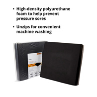 McKesson 170-71002-McKesson Foam Seat Cushion, 18 x 16 x 3 in, Wheelchair Accessories (CS)