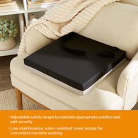 McKesson 170-71003-McKesson Protekt Seat Cushion, Wheelchair Accessories