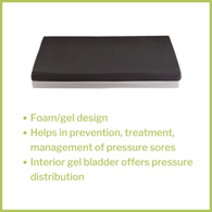 McKesson 170-73002-McKesson Gel Protekt Seat Cushion, Wheelchair Accessories