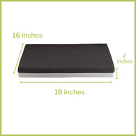 McKesson 170-73002-McKesson Gel Protekt Seat Cushion, Wheelchair Accessories