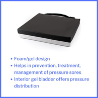 McKesson 170-73003 Gel Protekt Seat Cushion (CS/4)