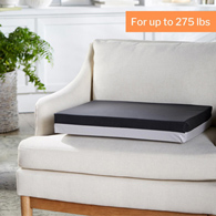 McKesson 170-74004-McKesson Molded Foam Seat Cushion, 20 x 16 x 3 in., Wheelchair Accessories (CS)