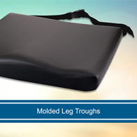 McKesson 170-76002SP Premium Molded Foam Seat Cushion, 18 x 16 x 3 in, Wheelchair Accessories (CS/4)