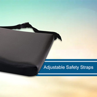 McKesson 170-76002SP Premium Molded Foam Seat Cushion, 18 x 16 x 3 in, Wheelchair Accessories (CS/4)