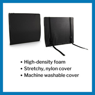 McKesson 170-79004-McKesson Foam Back Support Cushion, 22 x 19 in., Wheelchair Accessories (CS)
