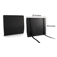 McKesson 170-79004-McKesson Foam Back Support Cushion, 22 x 19 in., Wheelchair Accessories (CS)