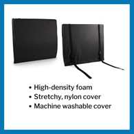 McKesson 170-79004-McKesson Foam Back Support Cushion, 22 x 19 in., Wheelchair Accessories
