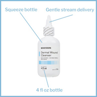 McKesson 1718 Wound Cleanser, 4 fl. oz (CS/12)