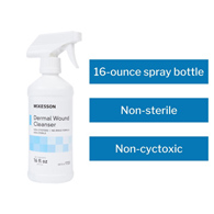 McKesson 1720-McKesson Wound Cleanser, 16-ounce spray bottle, Cleansers