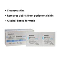 McKesson 176-5729-McKesson Adhesive Remover, 2-2/5 x 2-2/5 Inch Wipe, Adhesive Removers (CS)
