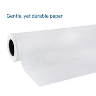 McKesson 18-1004-McKesson Crepe Table Paper, 21 Inch x 125 Foot, White, Table Paper (CS)