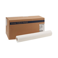 McKesson 18-802-McKesson Crepe Table Paper, 18 Inch x 125 Foot, White, Table Paper (CS)