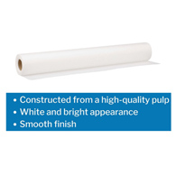 McKesson 18-814-McKesson Smooth Table Paper, 21 Inch x 75 Yard, White, Table Paper (CS)
