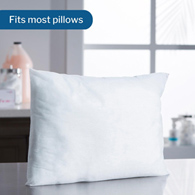 McKesson 18-918 Blue Tissue/Poly Disposable Pillowcase, 21 x 30 in, Bedding & Bed Warmers (CS/100)