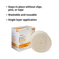 McKesson Spandagrip McKesson 182-13114E Elastic Tubular Support Bandage, 3-1/2 in x 11 yd (CS/12)