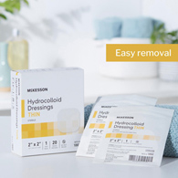 McKesson 1882 Hydrocolloid Dressing, 2 x 2 in (CS/400)