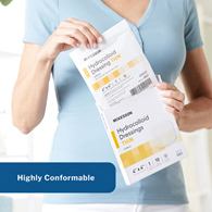 McKesson 1883 Hydrocolloid Dressing, 4 x 4 in (CS/200)