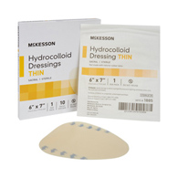 McKesson 1885 Hydrocolloid Dressing, 6 x 7 in Sacral (BX/10)