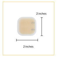 McKesson 1886 Hydrocolloid Dressing, 2 x 2 in (BX/20)