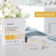 McKesson 1886 Hydrocolloid Dressing, 2 x 2 in (BX/20)