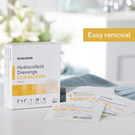 McKesson 1886 Hydrocolloid Dressing, 2 x 2 in (CS/400)