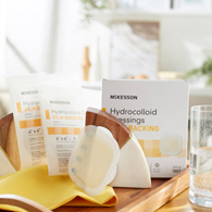 McKesson 1887 Hydrocolloid Dressing, 4 x 4 in (CS/200)