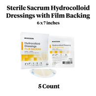 McKesson 1888 Hydrocolloid Dressing, 6 x 7 in Sacral (BX/5)