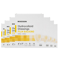 McKesson 1888 Hydrocolloid Dressing, 6 x 7 in Sacral (BX/5)