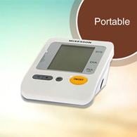 McKesson Brand 1991-CS Digital Blood Pressure Monitor with Automatic Inflation, Adult Arm Cuff