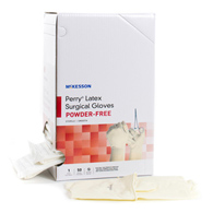 McKesson Perry Performance Plus McKesson 20-1060N Perry Performance Plus Surgical Glove, Size 6, Cream (CS/200)