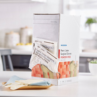 McKesson Perry McKesson 20-1065N Perry Performance Plus Surgical Glove, Size 6.5, Cream, Medical Gloves (CS/200)