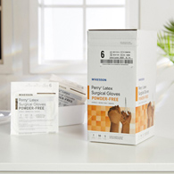 McKesson Perry McKesson 20-1360N Perry Latex Surgical Glove, Size 6, Brown, Medical Gloves (CS/200)