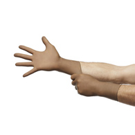 McKesson Perry McKesson 20-1370N Perry Latex Surgical Glove, Size 7, Brown, Medical Gloves (CS/200)