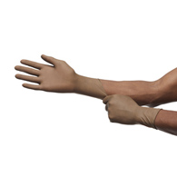 McKesson Perry McKesson 20-1380N Perry Latex Surgical Glove, Size 8, Brown, Medical Gloves (CS/200)